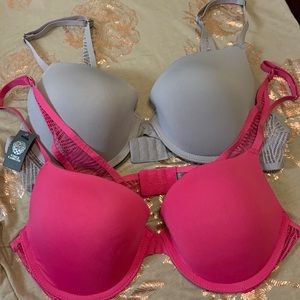 VINCE CAMUTO 2 PK SET BRA - NWT 36C